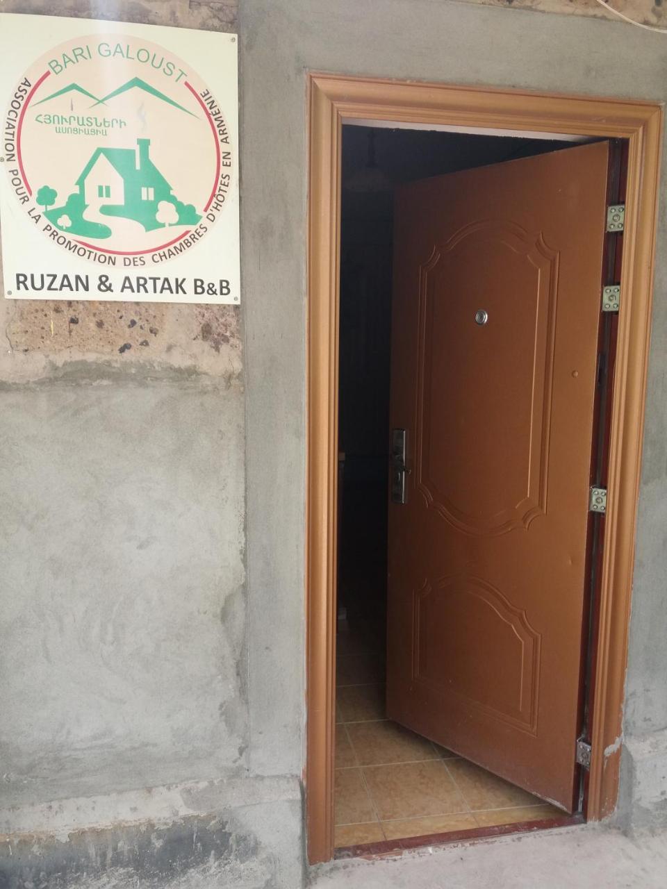 B&B Ruzan Yeghegnadzor Dış mekan fotoğraf